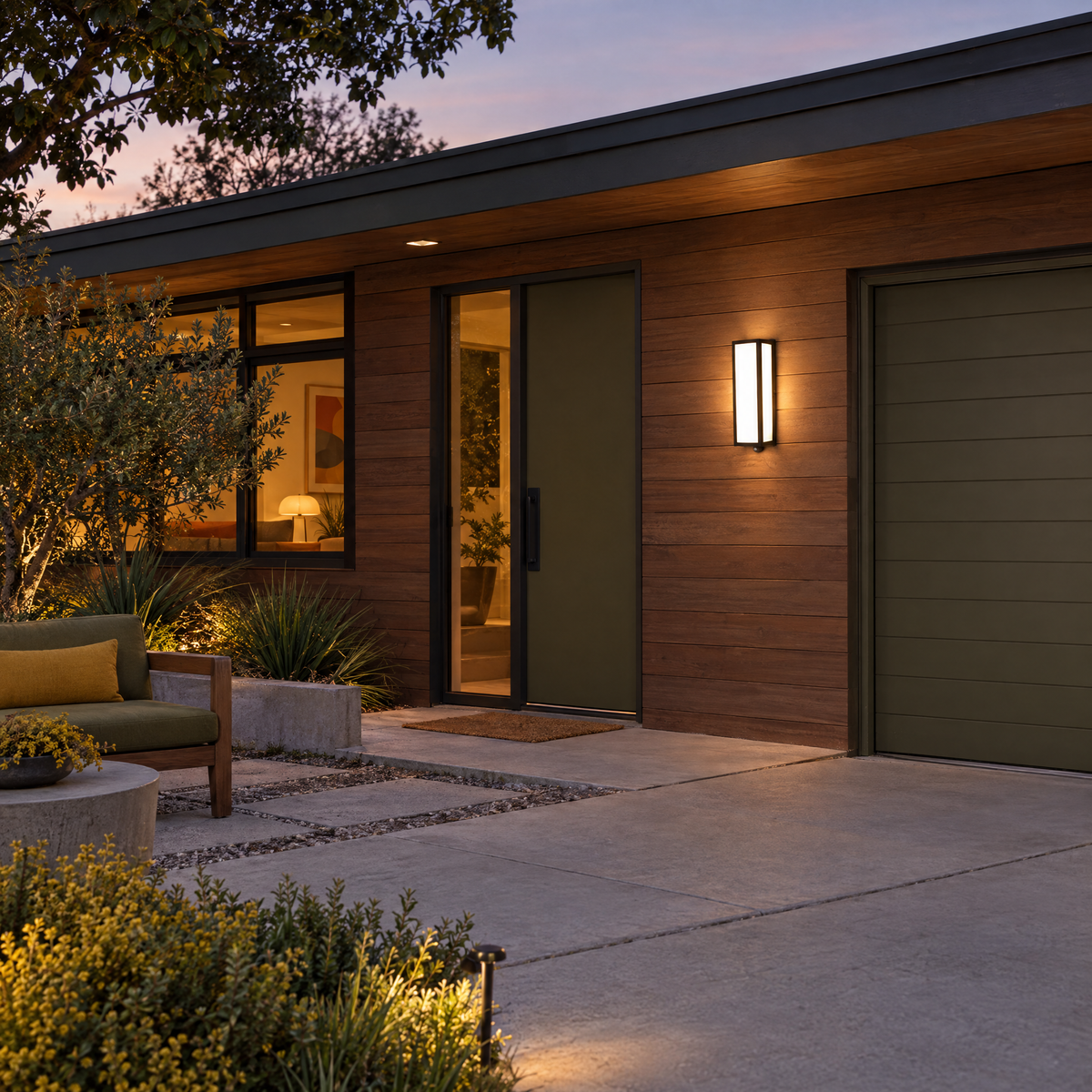 Lavisa - Motion Sensor Outdoor Wall Light IP65 LED Sconce