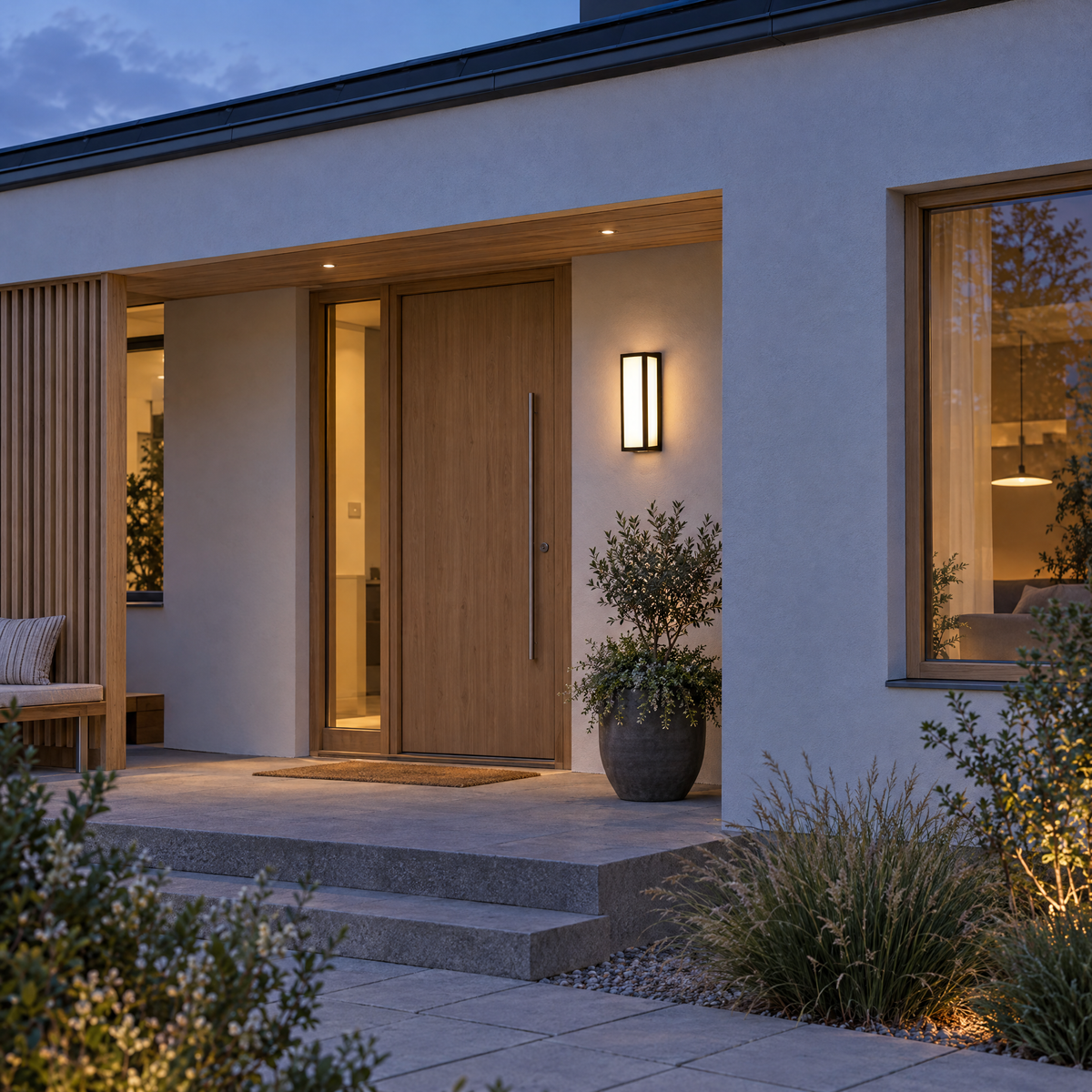 Lavisa - Motion Sensor Outdoor Wall Light IP65 LED Sconce