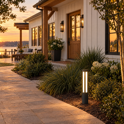Lavisa - Modern LED Bollard Light for Outdoor Pathways