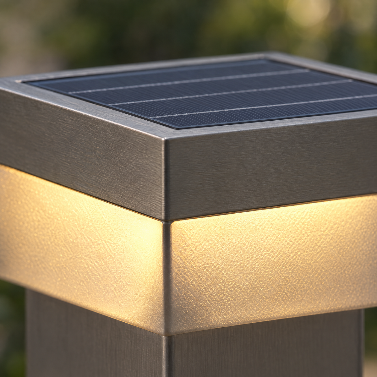 Lavisa - Modern Square Fence Post Light LED Pillar Lamp