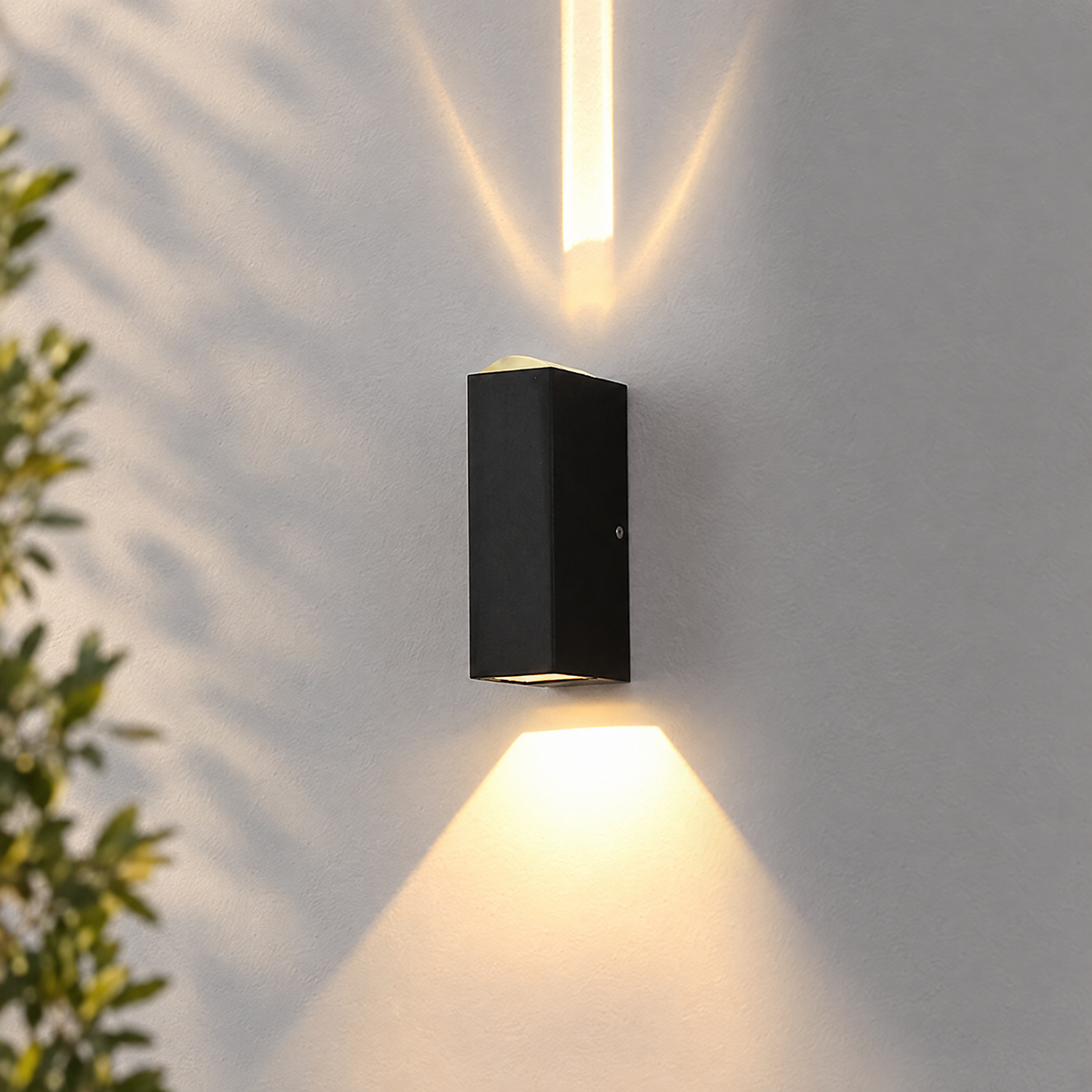 Lavisa - Modern Up and Down Outdoor Wall Sconce LED Lamp
