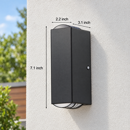 Lavisa - Modern Up and Down Outdoor Wall Sconce LED Lamp
