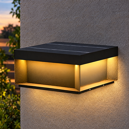 Lavisa - Square Solar Deck Light Stainless Steel IP65 Lamp