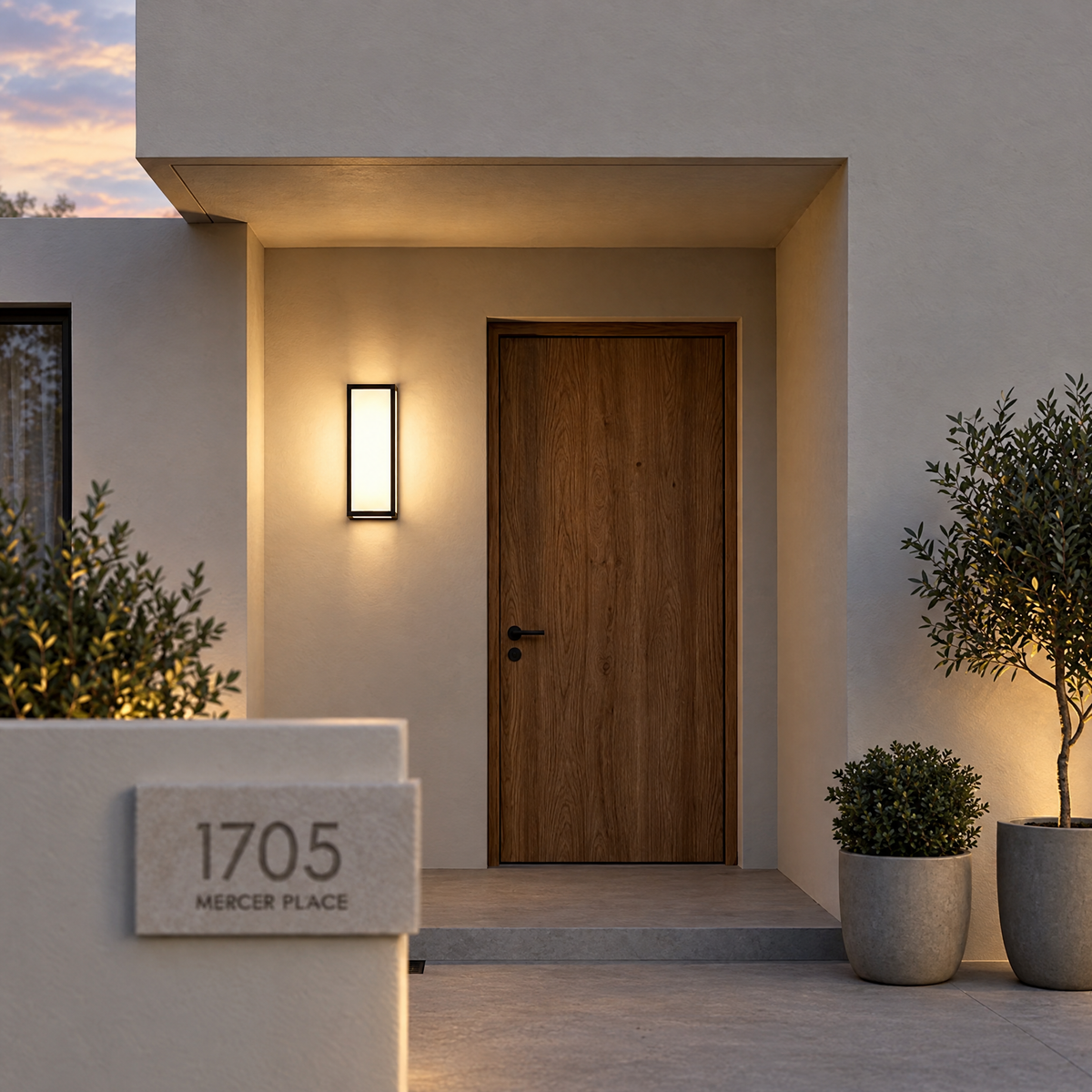 Lavisa - Motion Sensor Outdoor Wall Light IP65 LED Sconce