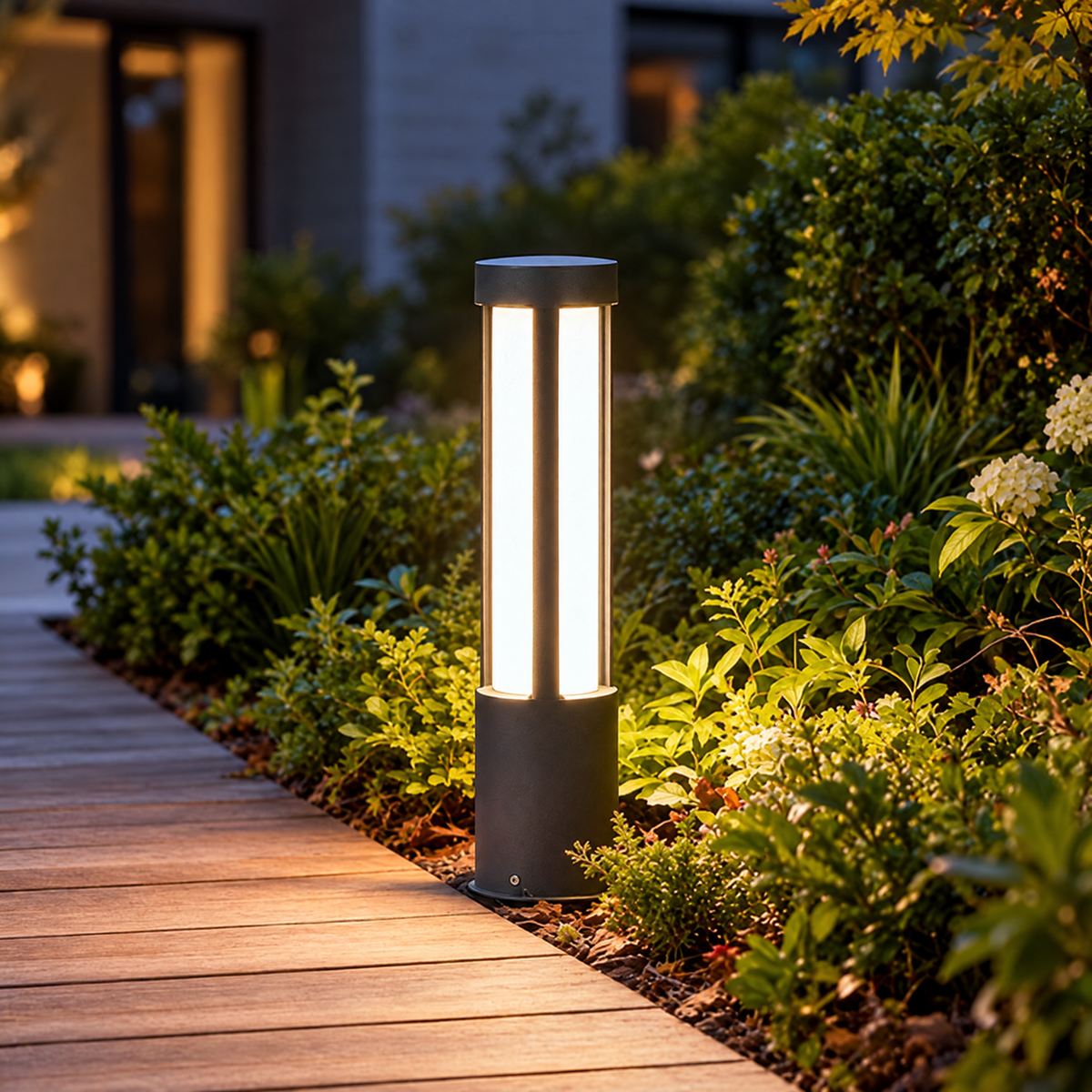 Lavisa - Modern LED Bollard Light for Outdoor Pathways