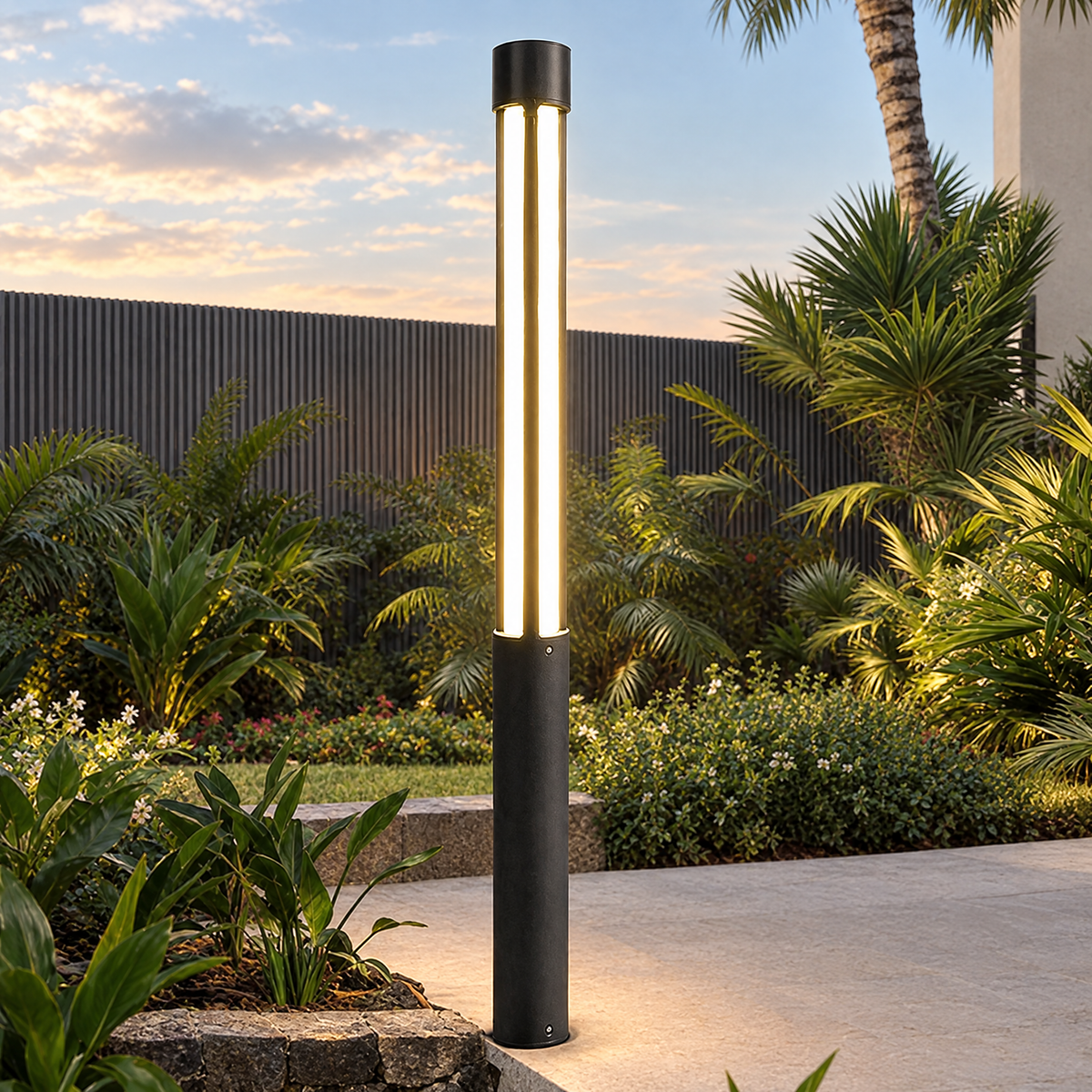 Lavisa - Modern LED Bollard Light for Outdoor Pathways