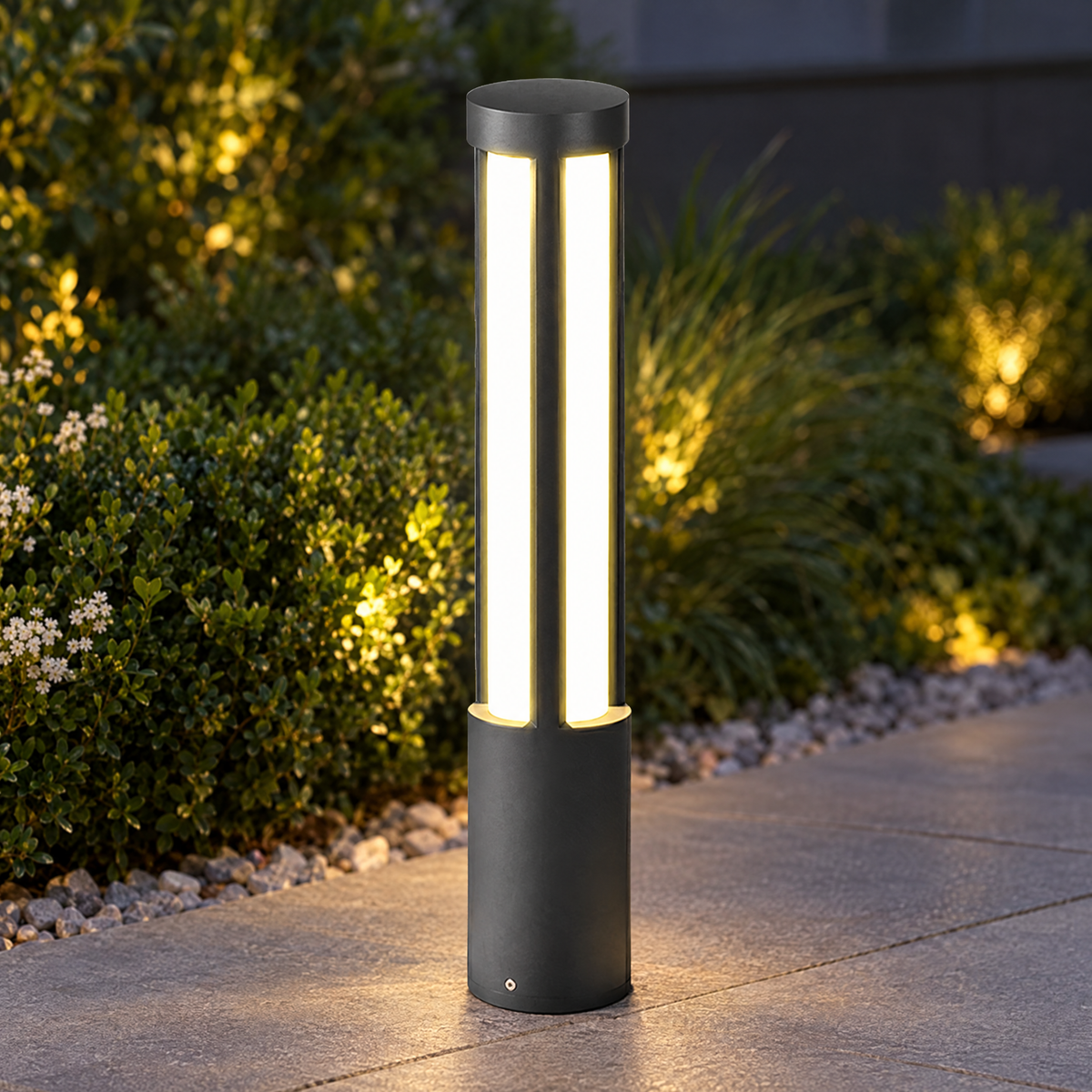Lavisa - Modern LED Bollard Light for Outdoor Pathways