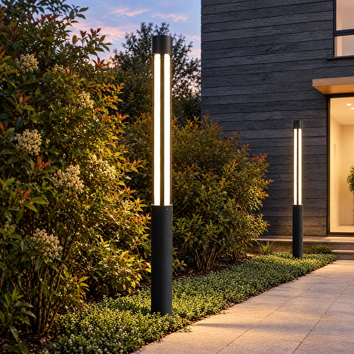 Lavisa - Modern LED Bollard Light for Outdoor Pathways