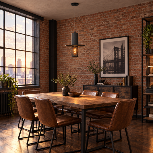 Lavisa - Cement and Mesh Pendant Light