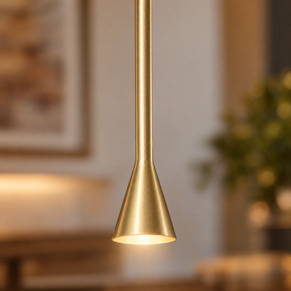 Lavisa - Long Tube Cone Pendant Light
