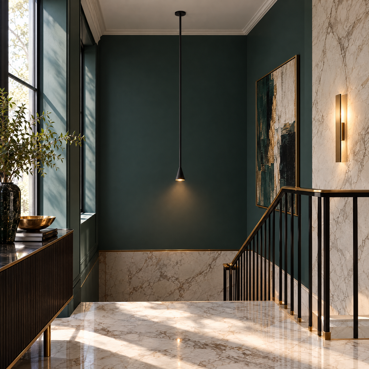 Lavisa - Long Tube Cone Pendant Light