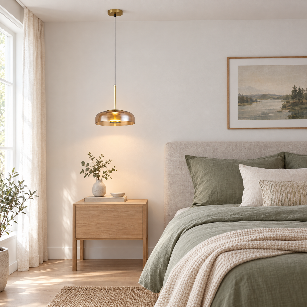 Lavisa - Classic Glass Pendant Light