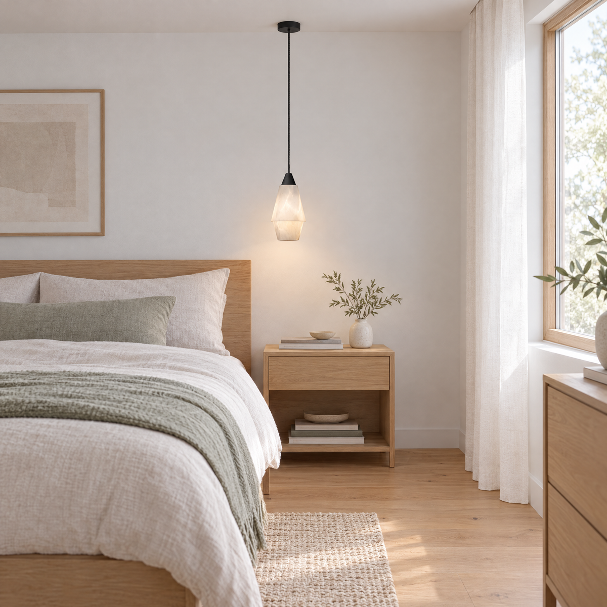 Lavisa - Alabaster Pendant Light for Kitchen Island