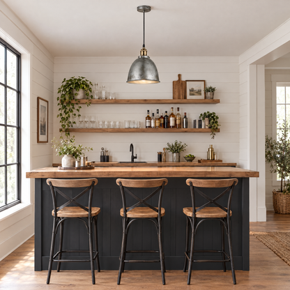 Lavisa - Rustic Metal Dome Pendant Light for Kitchen Island