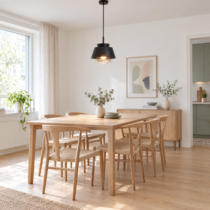 Lavisa - Traditional Glass and Metal Pendant Light