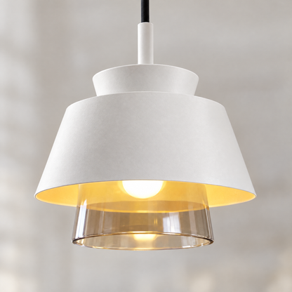 Lavisa - Traditional Glass and Metal Pendant Light