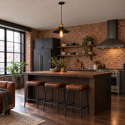 Lavisa - Industrial Metal Cone Pendant Light with Adjustable Wire