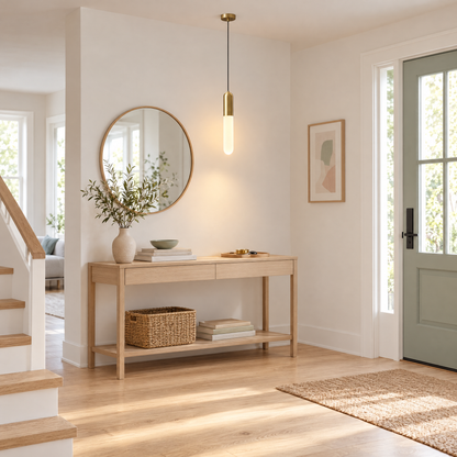 Lavisa - Long Copper Pendant Light