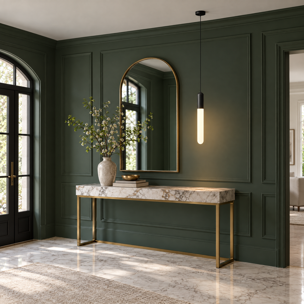 Lavisa - Long Copper Pendant Light