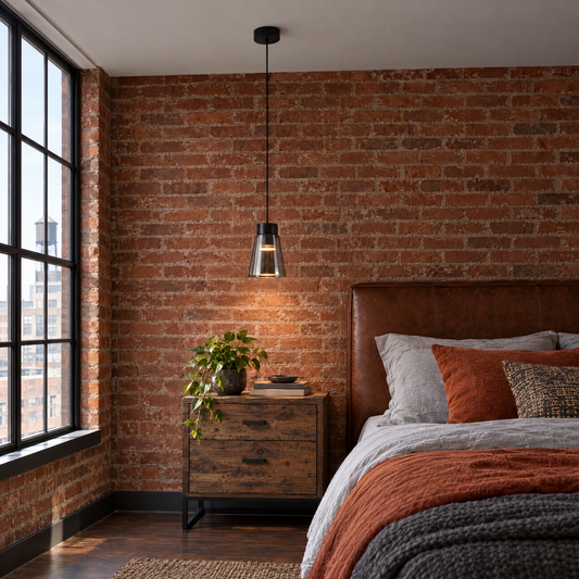 Lavisa - Smoke Gray Glass COB Pendant Light