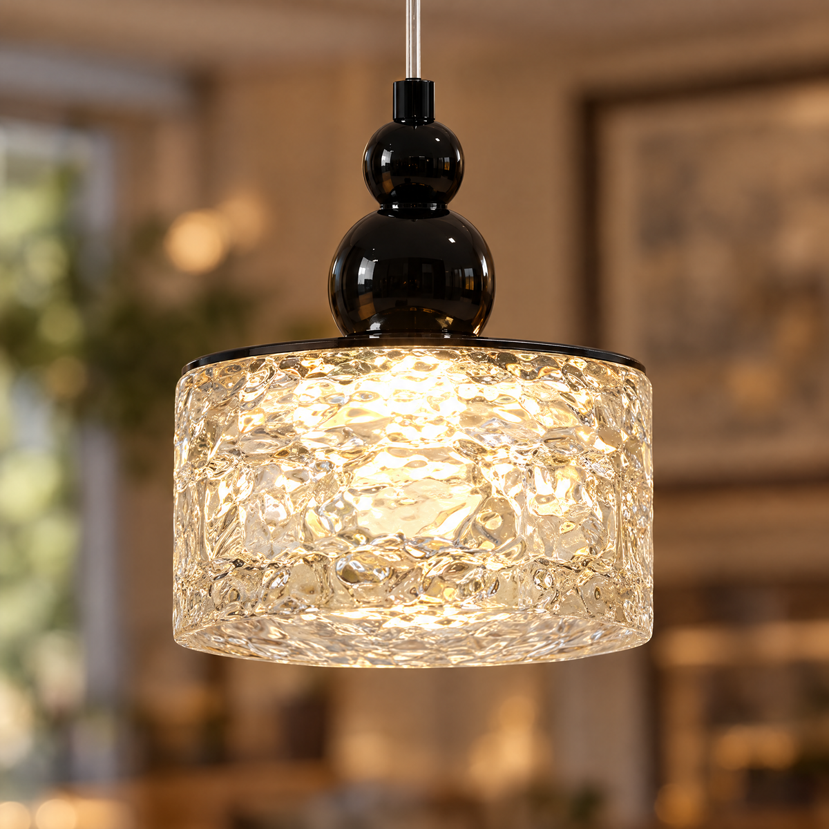 Lavisa - Ice Texture Acrylic Pendant Light
