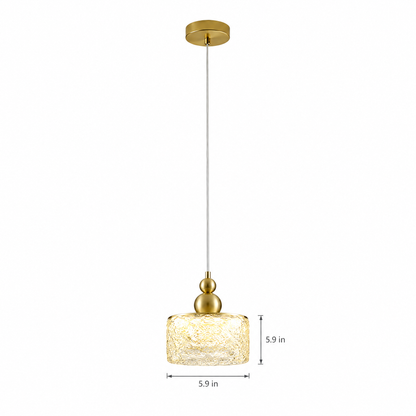 Lavisa - Ice Texture Acrylic Pendant Light