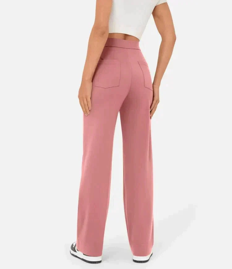 Lavisa - High Waist Stretch Trousers