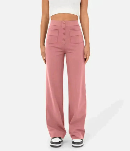 Lavisa - High Waist Stretch Trousers