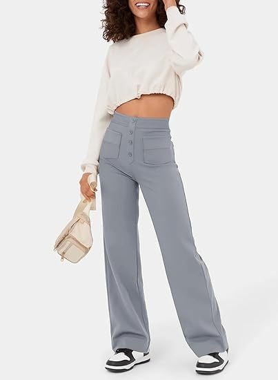 Lavisa - High Waist Stretch Trousers