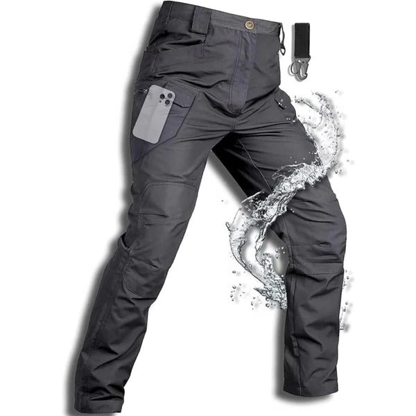 Lavisa - Men’s Waterproof Fleece-Lined Winter Cargo Trousers