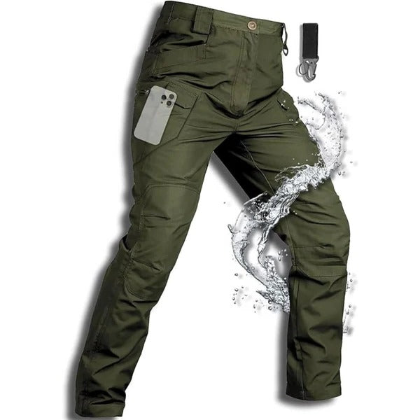 Lavisa - Men’s Waterproof Fleece-Lined Winter Cargo Trousers