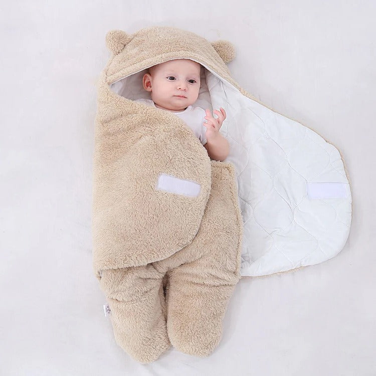 Lavisa - Plush Baby Bear Swaddle Pajamas