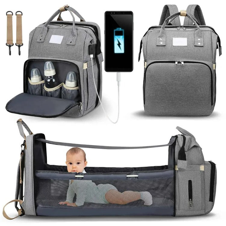 Lavisa - Multi-Compartment Parent Diaper Backpack