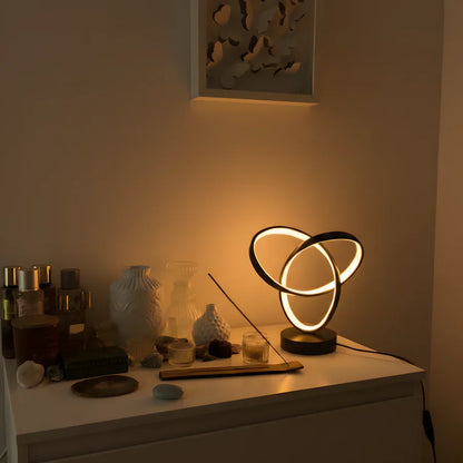 Lavisa - Modern Spiral LED Desk Accent Lamp