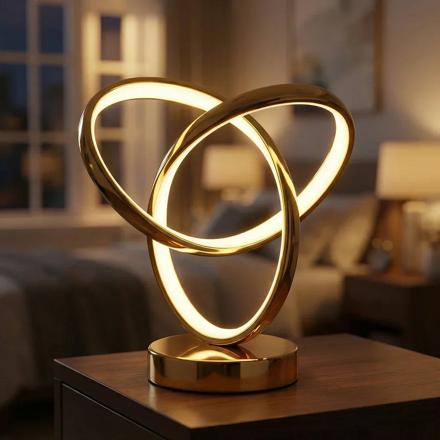 Lavisa - Modern Spiral LED Desk Accent Lamp