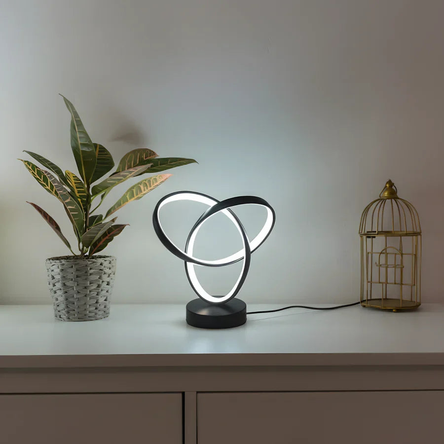 Lavisa - Modern Spiral LED Desk Accent Lamp