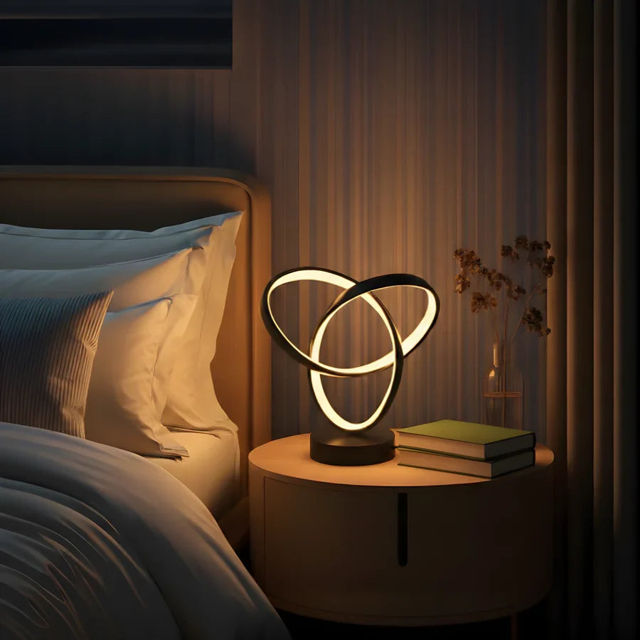 Lavisa - Modern Spiral LED Desk Accent Lamp