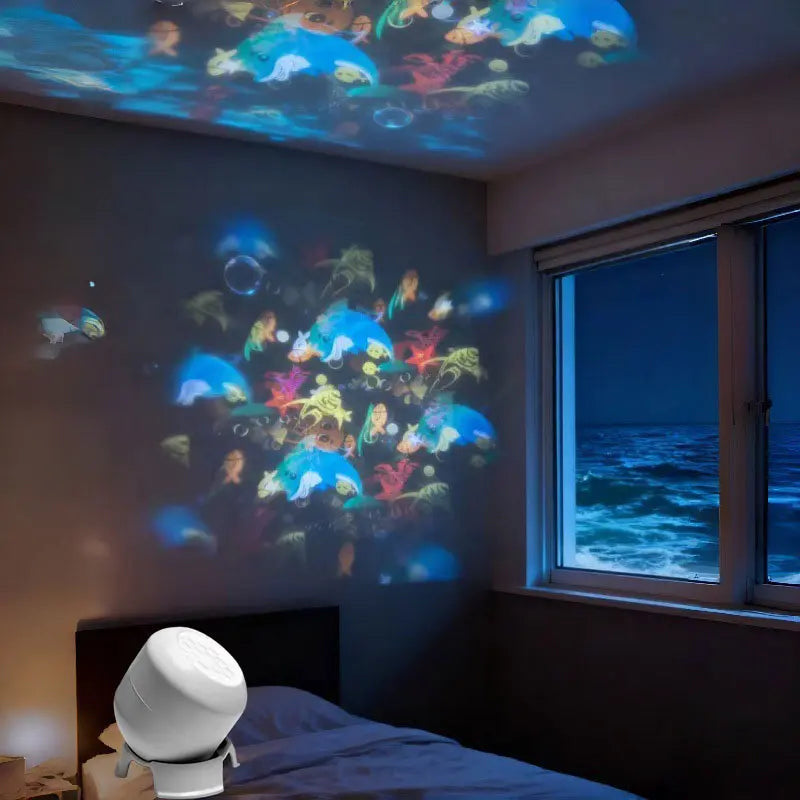 Lavisa - Dynamic Rotating LED Projection Lamp