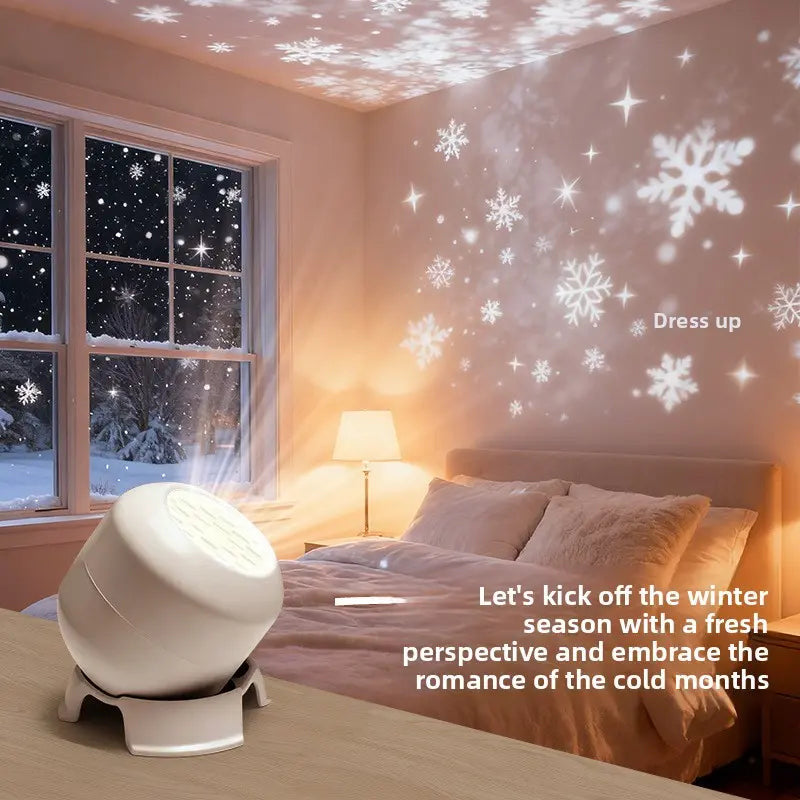 Lavisa - Dynamic Rotating LED Projection Lamp