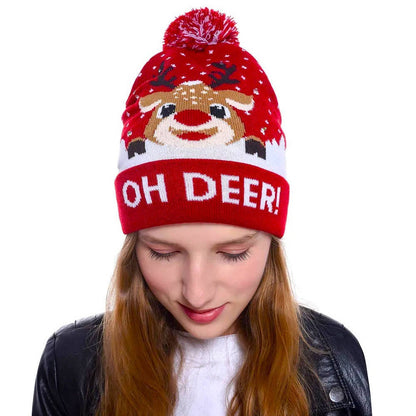 Lavisa - Light Up LED Christmas Knit Hat