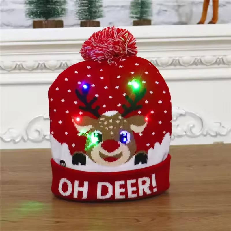 Lavisa - Light Up LED Christmas Knit Hat