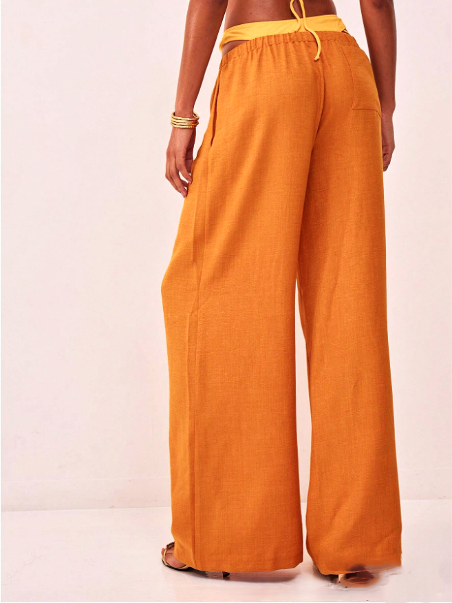 Lavisa - Solara Wide Leg Linen Trousers