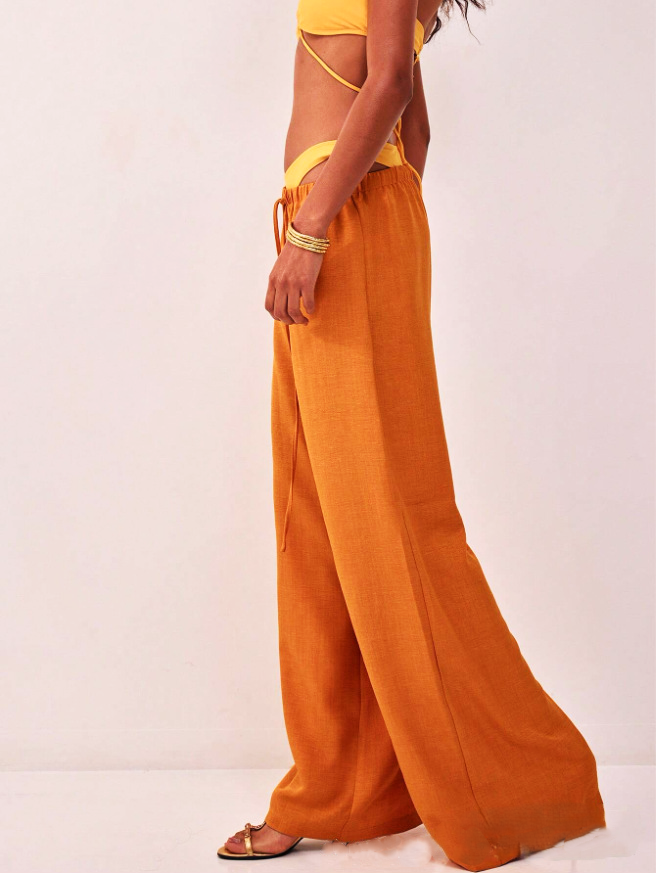 Lavisa - Solara Wide Leg Linen Trousers