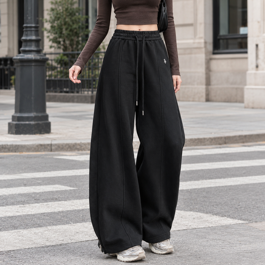 Lavisa - Stella-Skye High-Waisted Wide-Leg Casual Pants