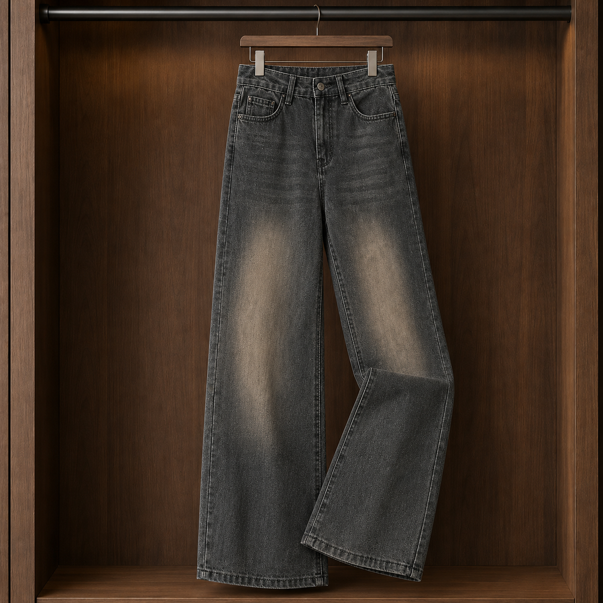 Lavisa - Women's Alma Mid-Rise Wide-Leg Jeans