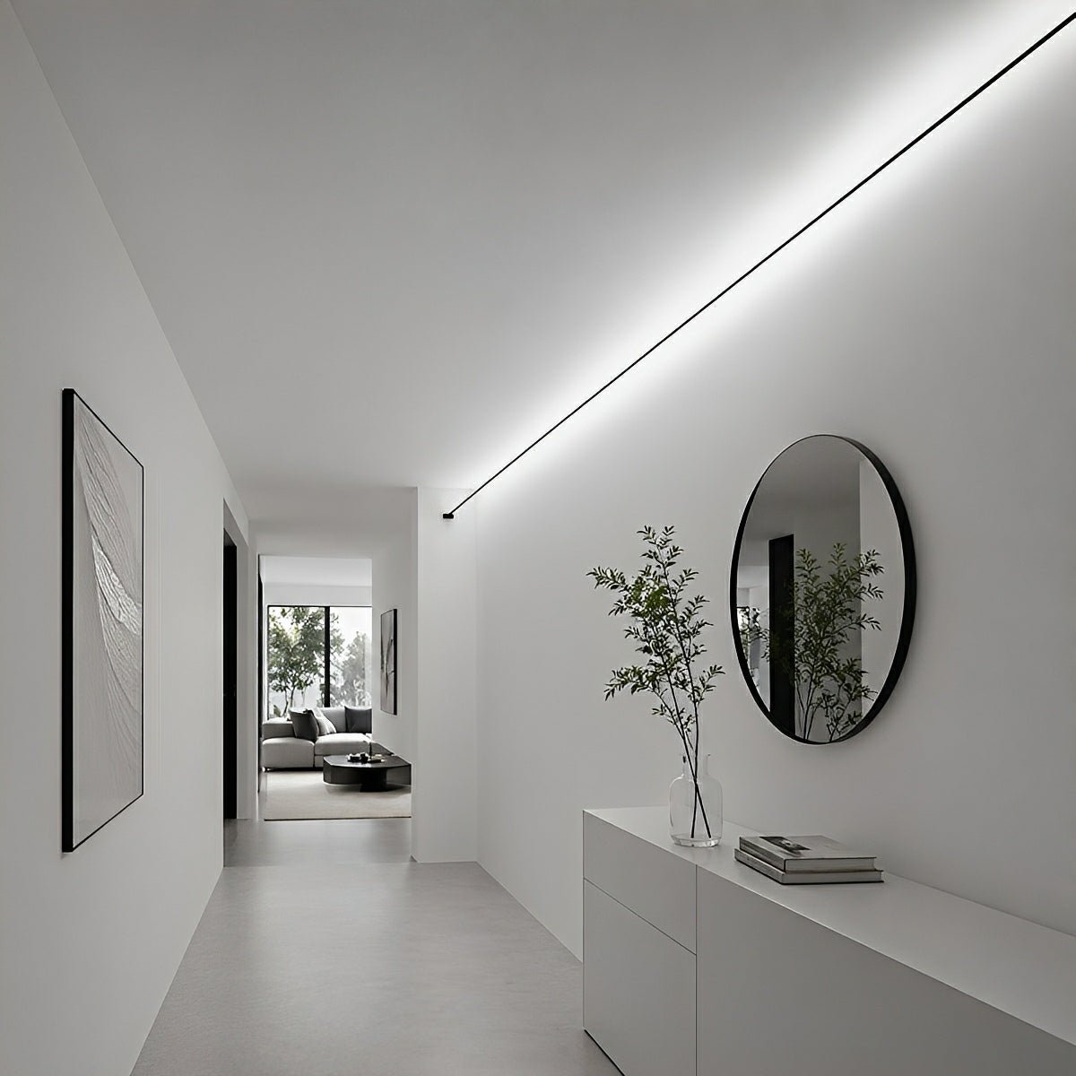 Lavisa - Rotatable LED Linear Strip Light Dimmable Indoor Fixture