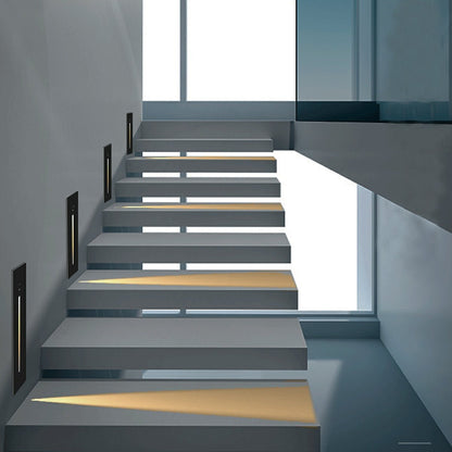 Lavisa - Indoor Minimalist Motion Sensor LED Recessed Stairway Wall Light