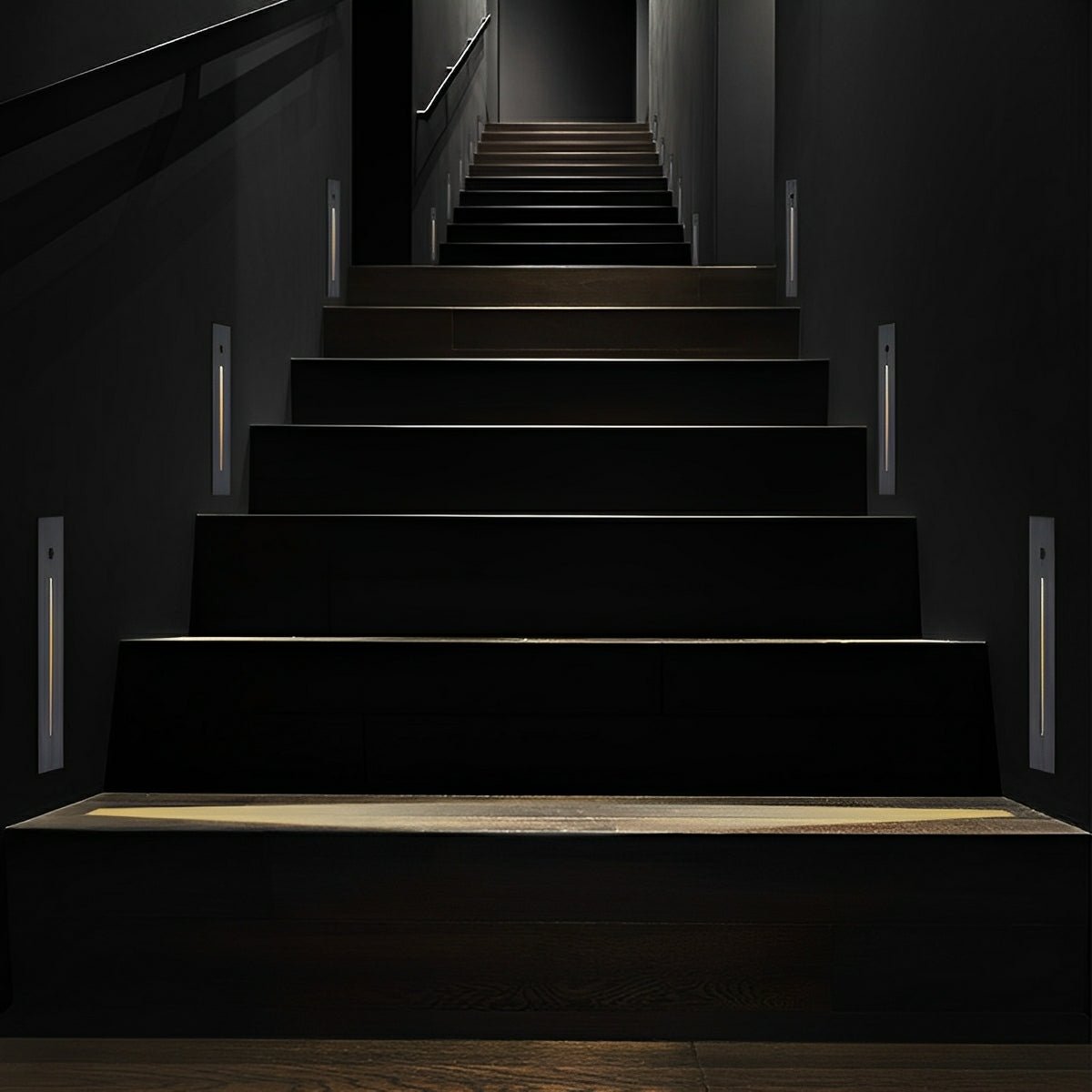 Lavisa - Indoor Minimalist Motion Sensor LED Recessed Stairway Wall Light