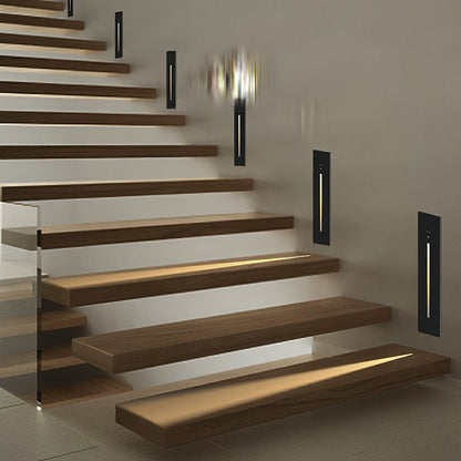 Lavisa - Indoor Minimalist Motion Sensor LED Recessed Stairway Wall Light