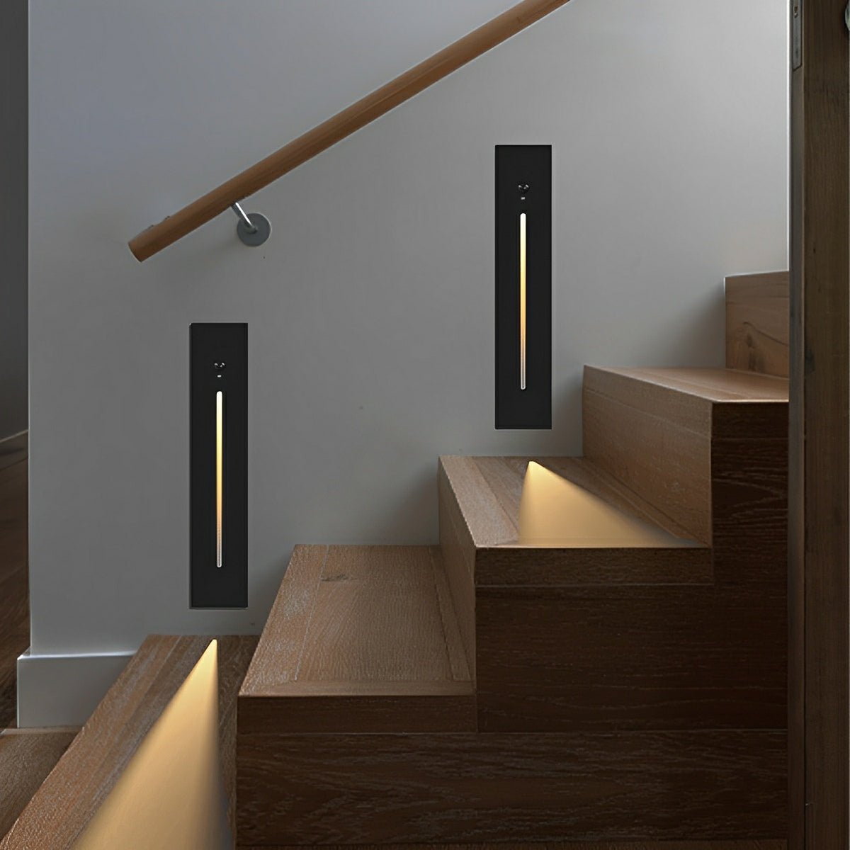 Lavisa - Indoor Minimalist Motion Sensor LED Recessed Stairway Wall Light